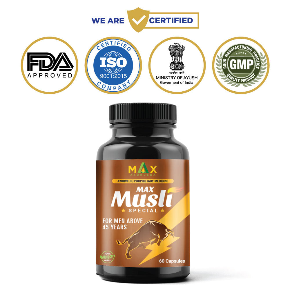 Max Musli Special ( for 45+ Men ) for Stamina