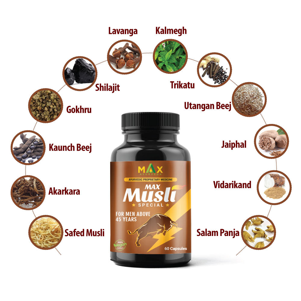 Max Musli Special ( for 45+ Men ) for Stamina