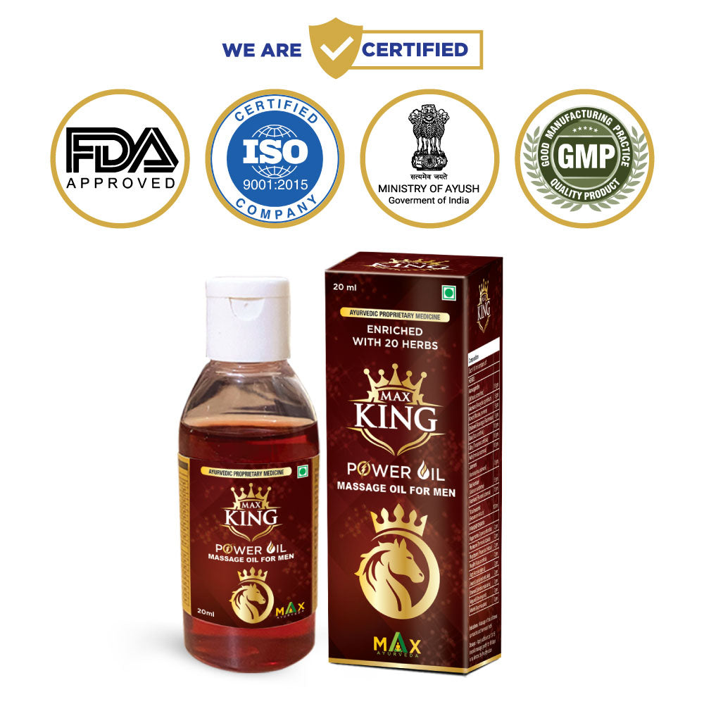 Max King Power Oil for Penis Enlargement
