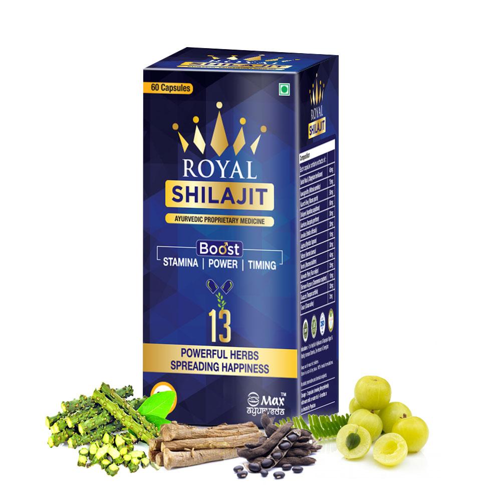 Royal Shilajit with Gold Bhasam & Kesar for Power