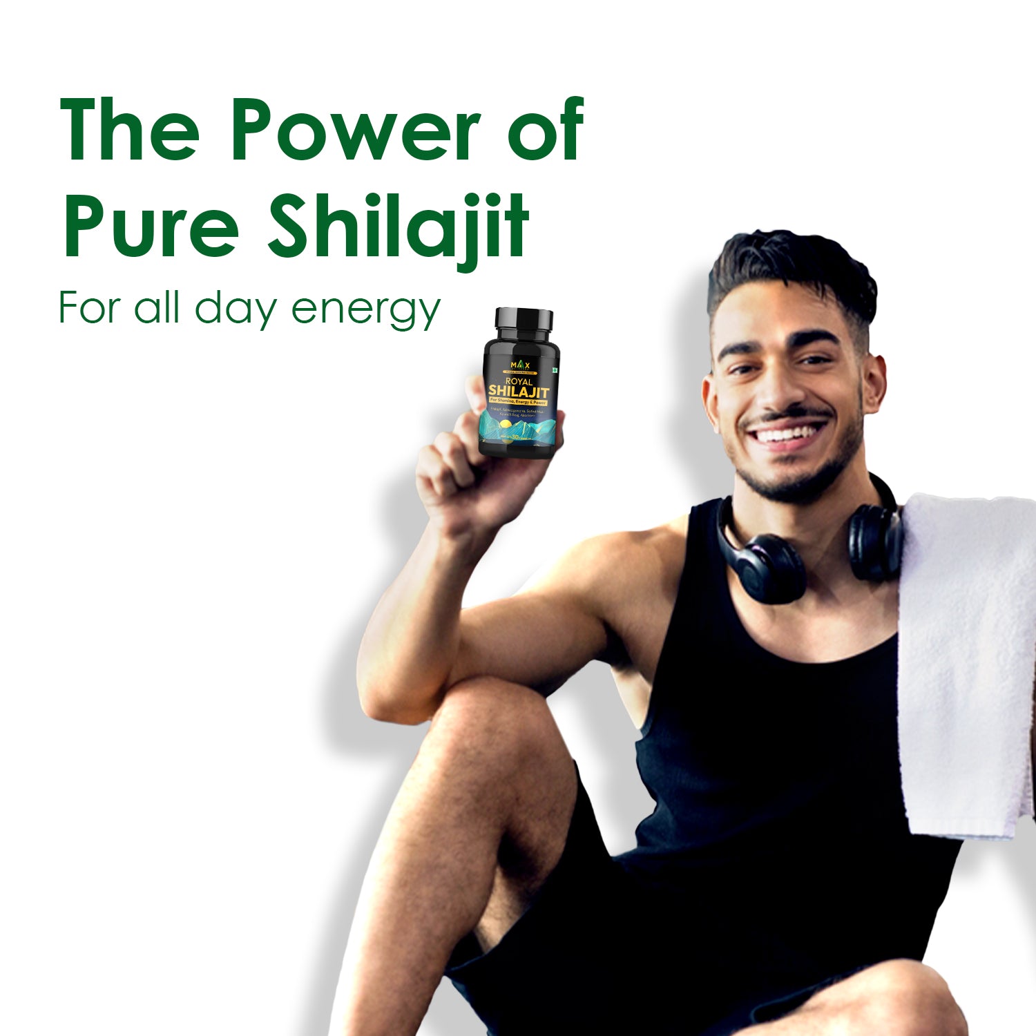Royal Shilajit with Gold Bhasam and Kesar Combo for Power