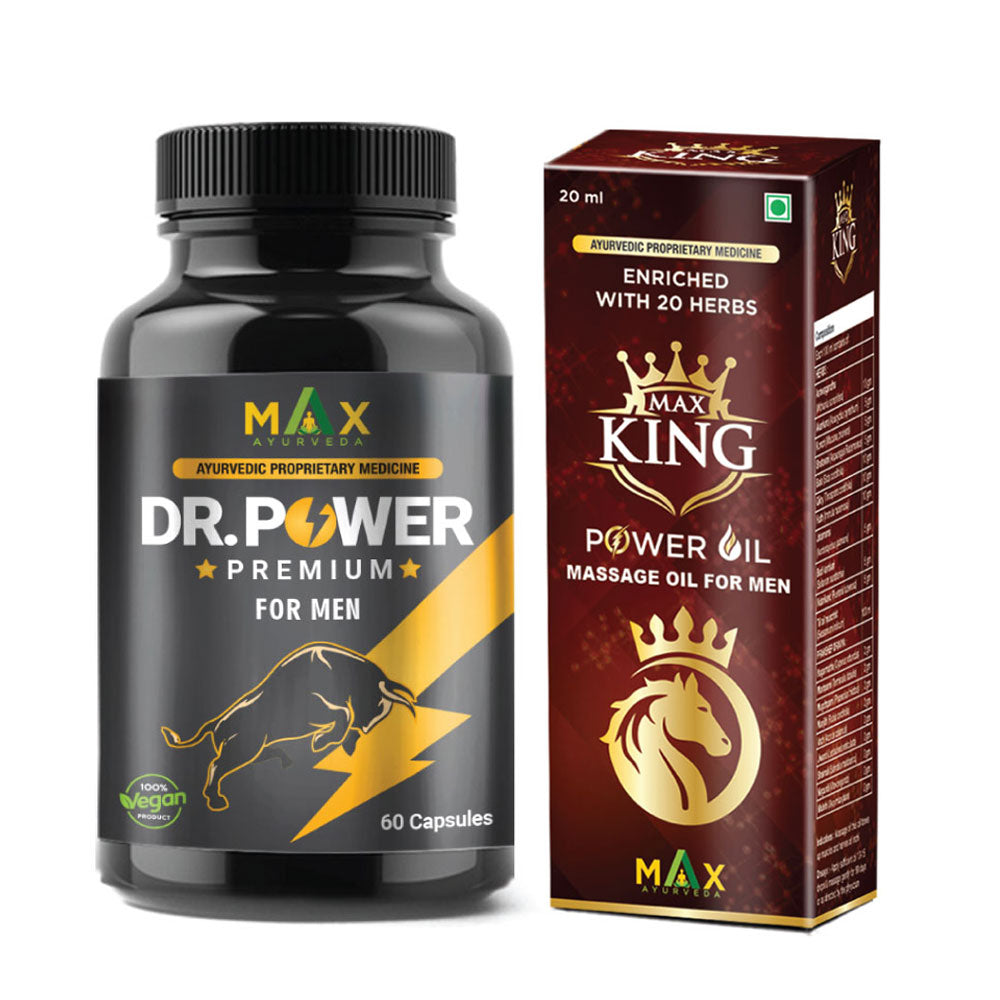 Dr Power & King power Oil - Combo for Stamina